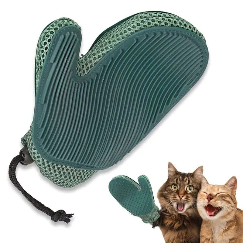 Mollypaws Pet Grooming Glove: the Ultimate Solution for Pet Hair Removal & Gentle Grooming